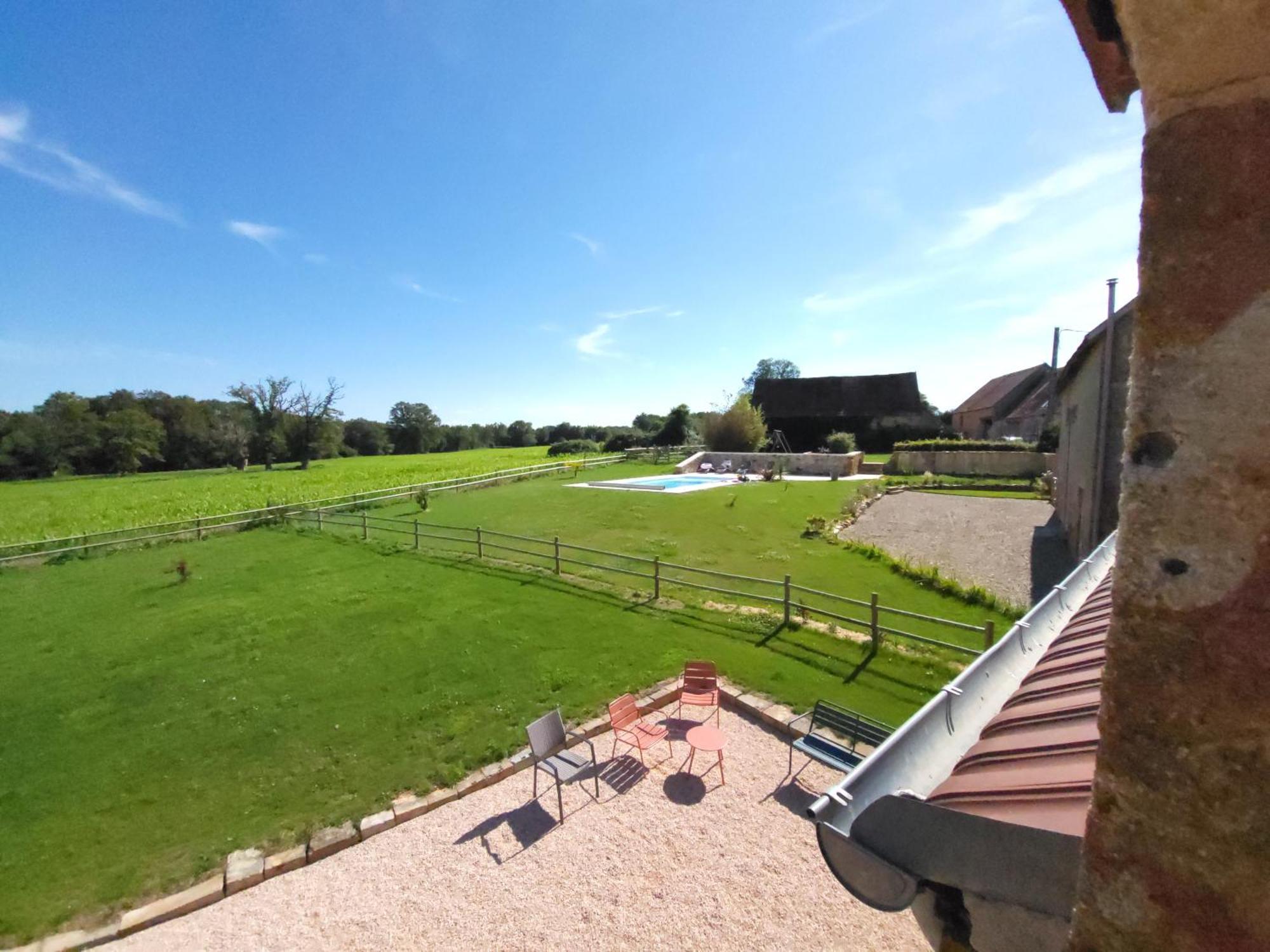 Gite Au Centre De La France Vesdun ภายนอก รูปภาพ
